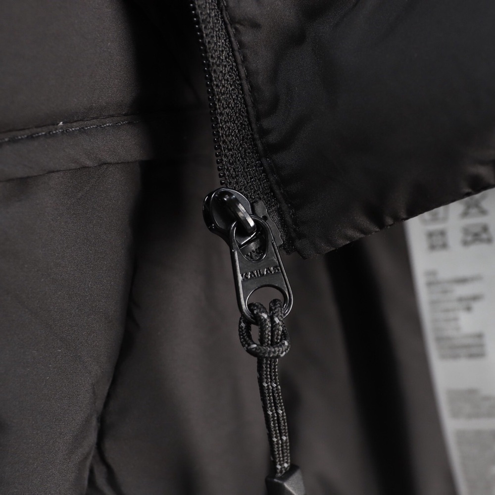KAILAS hooded zipper casual long-sleeved down jacket - Picture 9 of 9